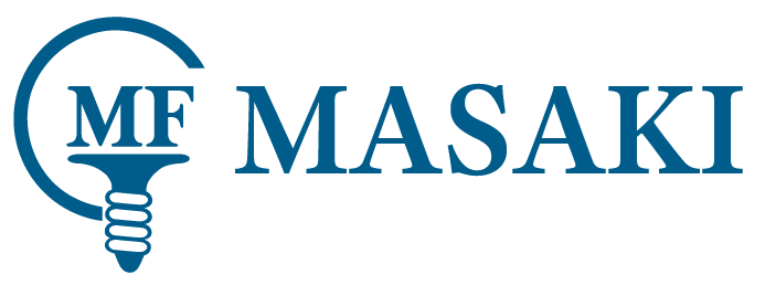 間崎ファスナーロゴ