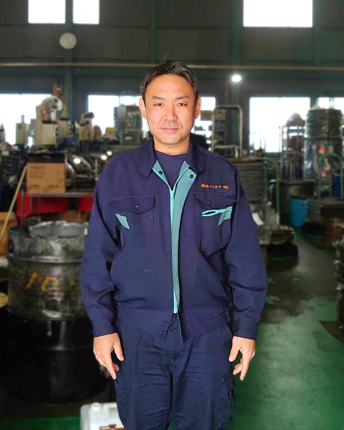 間崎ファスナー代表取締役社長画像